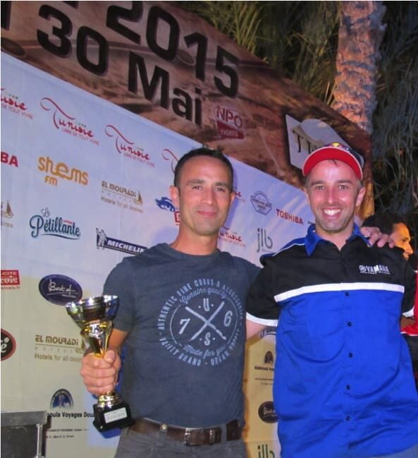 podium rallye de Tunisie 2015