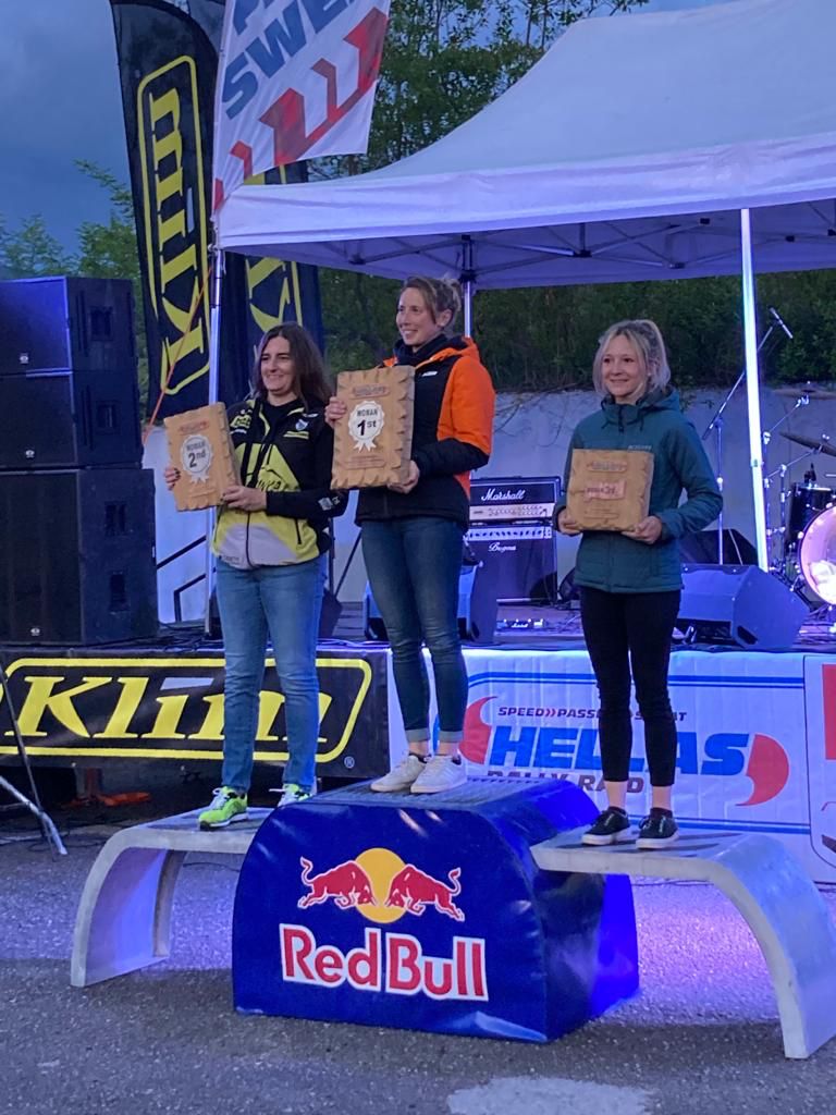 news PODIUM FEMININ HELLAS RALLY FRANCE ROAD BOOK TEAM