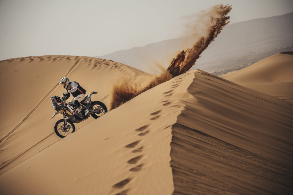 NEWS podium morocco desert challenge moto rally training