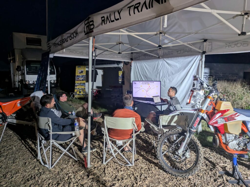 stage navigation rallye raid moto
